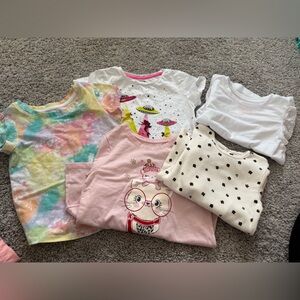 Girls 4 Shirt Bundle